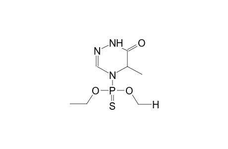 4-ETHOXYMETHOXYTHIOPHOSPHORYL-5-METHYL-4,5-DIHYDRO-1,2,4-TRIAZIN-6-ONE(DIASTEREOMER MIXTURE)