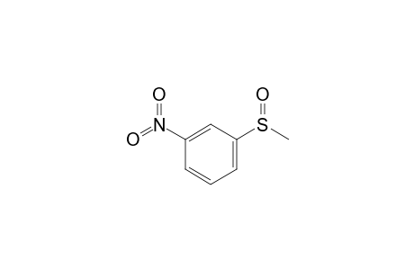 1-(methylsulfinyl)-3-nitrobenzene