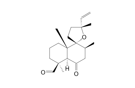 (4S,5R,8S,9R,10S,13R)-9,13-EPOXY-6-OXO-14-LABDEN-19-AL