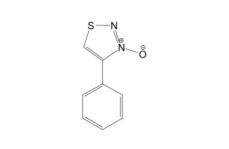 4-PHENYL-1,2,3-THIADIAZOLE, 3-OXIDE