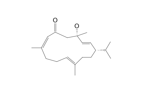 (1-S,2-E,4-S,7-Z,11-E)-2,7,11-CEMBRATRIEN-4-OL-6-ONE