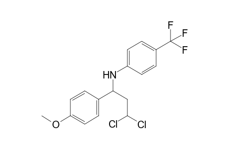 N-(3,3-dichloro-1-(4-methoxyphenyl)propyl)-4-(trifluoromethyl)aniline