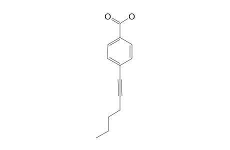 4-(1-HEXYN-1-YL)-BENZOIC-ACID