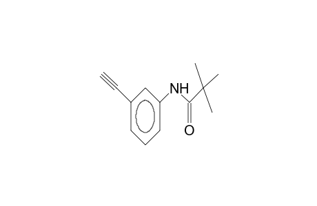 N-(3-ethynylphenyl)-2,2-dimethylpropanamide