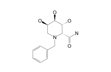 (2R,3R,4R,5R)-2-(AMINOCARBONYL)-1-BENZYL-3,4,5-TRIHYDROXY-PIPERIDINE