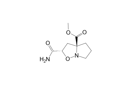 Methyl (2S*,3aS*)-2-(Aminocarbonyl)tetrahydropyrolo[1,2-b]isoxazole-3a(4H)-carboxylate