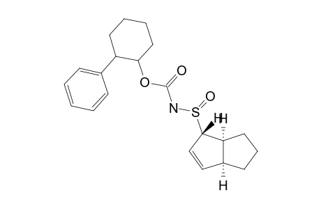 N-[[TRANS-(2-PHENYLCYCLOHEXYL)-OXY]-CARBONYL]-CIS-BICYCLO-[3.3.0]-3-OCT-ENDO-2-ENESULFINAMIDE