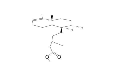 (5S,8R,9S,10R)-ENT-3-CLERODEN-15-OIC ACID METHYL ESTER