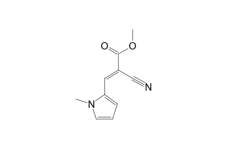 METHYL-(E)-2-CYANO-3-(1-METHYL-1H-PYRROL-2-YL)-ACRYLATE