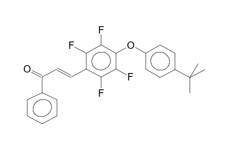 PARA-(PARA-TERT-BUTYLPHENOXY)TETRAFLUOROBENZALACETOPHENONE