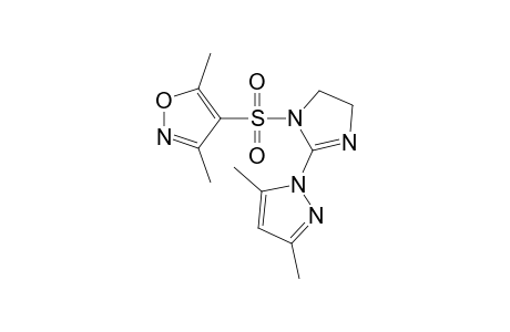 1-[(3,5-dimethyl-4-isoxazolyl)sulfonyl]-2-(3,5-dimethylpyrazol-1-yl)-2-imidazoline