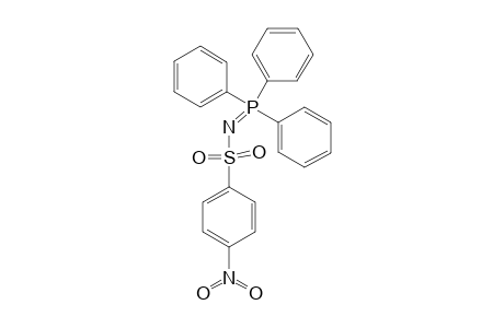 N-[(PARA-NITROPHENYL)-SULFONYL]-P,P,P-TRIPHENYL-PHOSPHA-LAMBDA(5)-AZENE