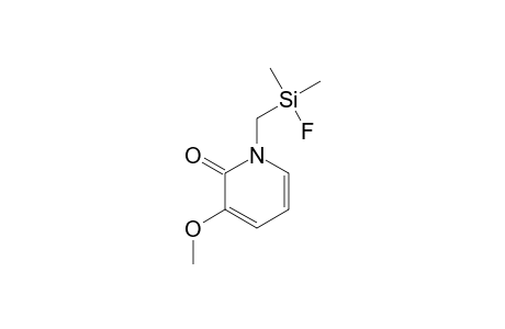 1-(FLUORODIMETHYLSILYLMETHYL)-3-METHOXY-2-PYRIDONE