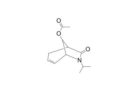 (1S,5R,8S)-8-ACETOXY-6-ISOPROPYL-6-AZABICYCLO-[3.2.1]-OCT-3-EN-7-ONE