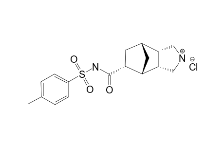 N-[(4-METHYLPHENYL)-SULFONYL]-(1R,2S,6R,7R,8R)-4-AZATRICYCLO-[5.2.1.0(2,6)]-DECANE-8-CARBOXAMIDE-HYDROCHLORIDE