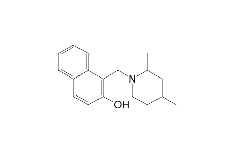 1-[(2,4-DIMETHYLPIPERIDINO)METHYL]-2-NAPHTHOL