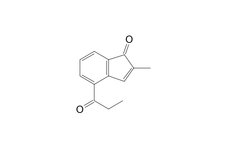 2-Methyl-4-propionyl-1H-inden-1-one