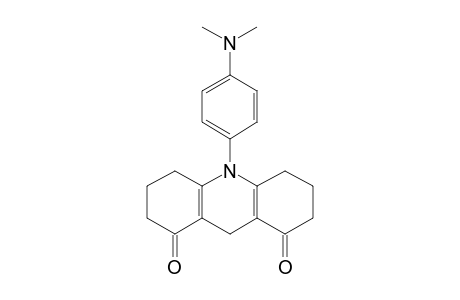 10-(4-N,N-DIMETHYLAMINOPHENYL)-3,4,6,7,9,10-HEXAHYDRO-1,8-(2H,5H)-ACRIDINEDIONE