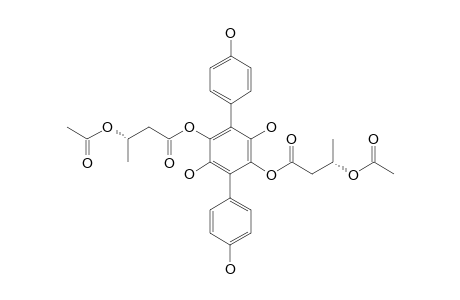 CURTISIAN-M;DI-(3-ACETOXYBUTYRIC-ACID)-3',4,4'',6'-TETRAHYDROXY-[1,1':4',1''-TERPHENYL]-2',5'-DIYLESTER