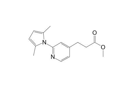 4-Pyridinepropanoic acid, 2-(2,5-dimethyl-1H-pyrrol-1-yl)-, methyl ester