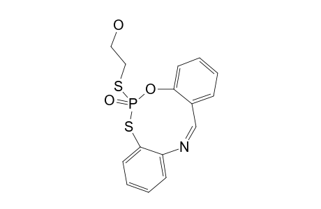 2-[[(12Z)-6-OXIDODIBENZO-[D,H]-[1,3,6,2]-OXATHIAZAPHOSPHONINE-6-YL]-SULFANYL]-ETHANOL