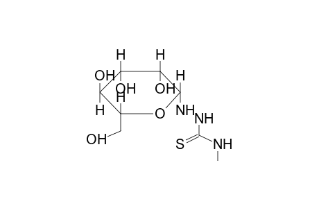 MANNOSE, 4-METHYLTHIOSEMICARBAZONE (CYCLIC FORM)