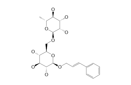 CINNAMRUTINOSE-A;1'-BETA-O-CINNAMYLRUTINOSIDE