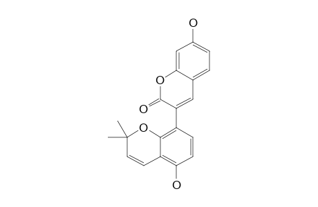 GLABROCOUMARIN