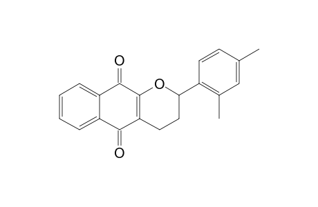 2-(2,4-DIMETHYLPHENYL)-3,4-DIHYDRO-2H-BENZO-[G]-CHROMENE-5,10-DIONE