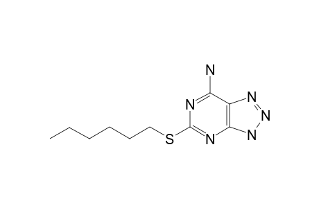 5-(HEXYLTHIO)-3-H-[1.2.3]-TRIAZOLO-[4.5-D]-PYRIMIDIN-7-AMINE