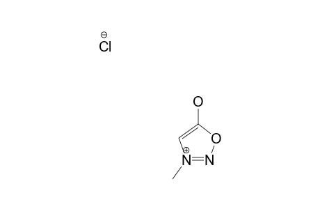 3-METHYL-5-HYDROXY-1,2,3-OXADIAZOLE_CHLORIDE