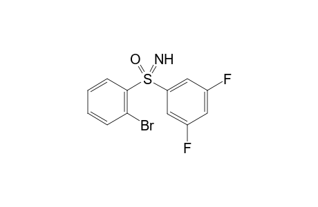 (2-Bromophenyl)(3,5-Difluorophenyl)(imino)-.lambda.6-sulfanone