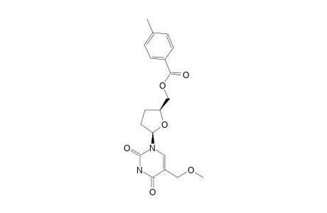 2',3'-DIDEOXY-5-O-(4-METHYLBENZOYL)-5-METHOXYMETHYLURIDINE