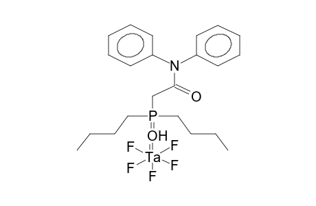 PENTAFLUORO[N,N-DIPHENYLCARBAMOYLMETHYLDIBUTYLPHOSPHINOXIDE]TANTALUM