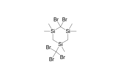 2,2-DIBROMO-5-TRIBROMOMETHYL-1,1,3,3,5-PENTAMETHYL-1,3,5-TRISILACYCLOHEXANE