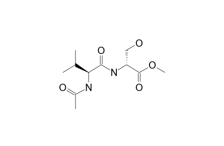 N-ACETYL-L-VALINYL-L-SERINE-METHYLESTER