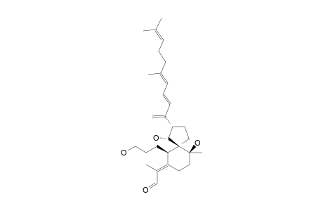 (+)-(6R,10S,11S,14S,26R)-26-HYDROXY-15-METHYLIDENESPIROIRID-16-ENAL