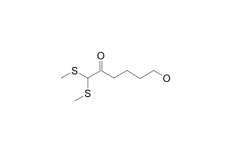 6-HYDROXY-1,1-BIS-(METHYLTHIO)-2-HEXANONE