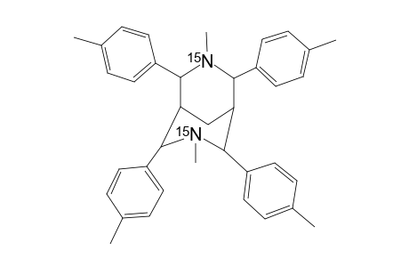 3,7-DIMETHYL-2,4,6,8-TETRAKIS-(4-METHYLPHENYL)-3,7-DIAZABICYCLO-[3.3.1]-NONANE