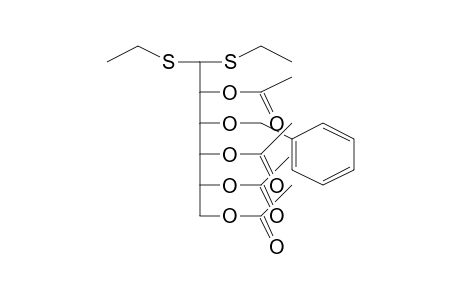 Acetic acid, 2,3,5-triacetoxy-4-benzyloxy-6,6-bis(ethylthio)hexyl ester