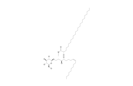 [2S,1'S,2'S,3'R,(7'Z)]-N-1'-(O-BETA-D-GLUCOPYRANOSYL)-METHYL-2',3'-DIHYDROXY-HEPTADEC-7'-EN-YL-2-HYDROXYTETRACOSANEAMIDE