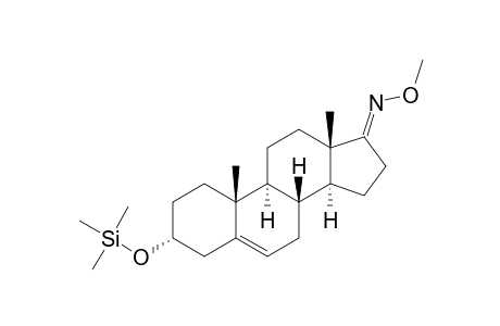 3.ALPHA.-[(TRIMETHYLSILYL)OXY]-ANDROST-5-ENE-17-ONE-17-(O-METHYLOXIME)