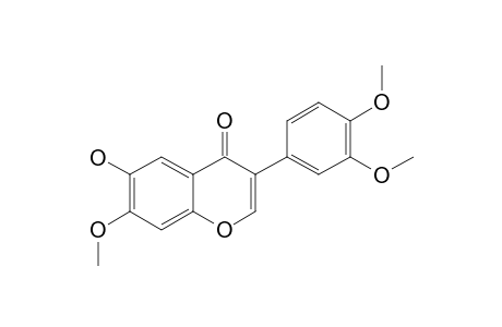 6-HYDROXY-3',4',7-TRIMETHOXY-ISOFLAVONE