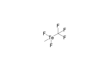 Methyl(trifluoromethyl)tellurium Difluoride