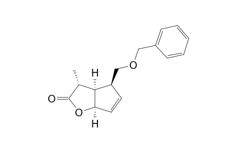 (3S,3AS,4R,6AS)-4-BENZYLOXYMETHYL-3,3A,4,6A-TETRAHYDRO-3-METHYLCYCLOPENTA-[B]-FURAN-2-ONE