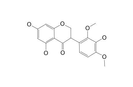 SECUNDIFLOROL-H;5,7,3'-TRIHYDROXY-2',4'-DIMETHOXY-ISOFLAVANONE