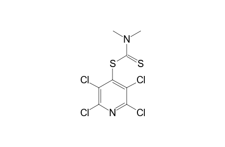 2,3,5,6-TETRACHLORO-4-PYRIDYL-N,N-DIMETHYLDITHIOCARBAMATE