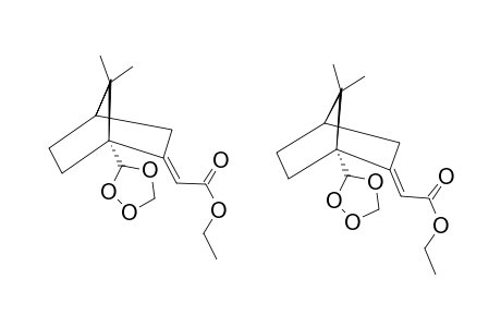 [1S,4R,2(2')E]-7,7-DIMETHYL-1-[1,2,4-TRIOXOLAN-3-YL]-2-ETHOXYCARONYLMETHYLENE-BICYCLO-[2.2.1]-HEPTANE