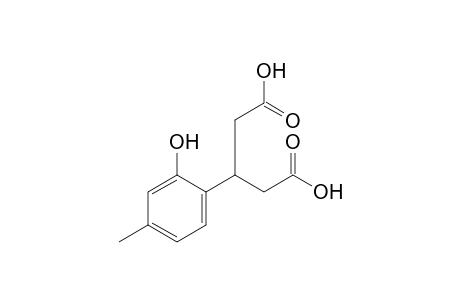 3-(2-hydroxy-p-tolyl)glutaric acid