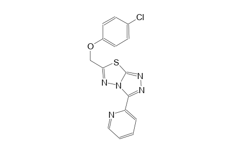 4-chlorophenyl [3-(2-pyridinyl)[1,2,4]triazolo[3,4-b][1,3,4]thiadiazol-6-yl]methyl ether